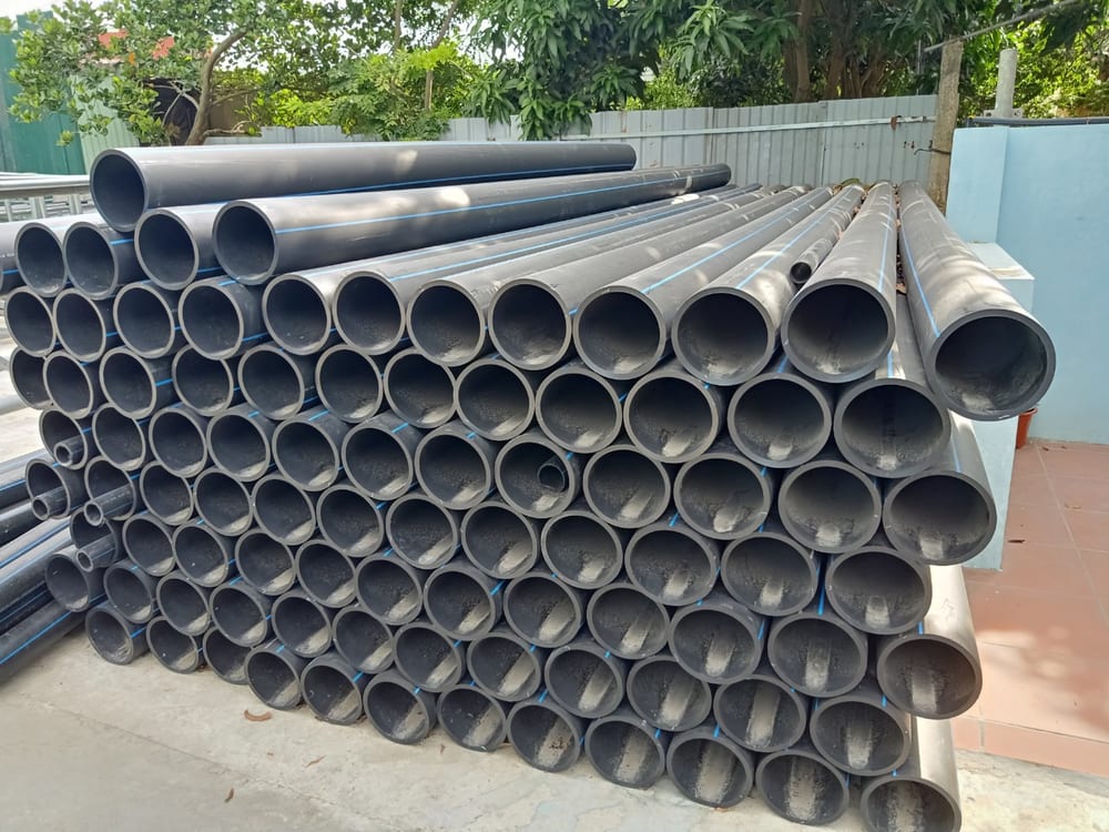 Ống nhựa HDPE có khả năng chịu đựng tốt ngoại áp cũng như cường độ va đập cao